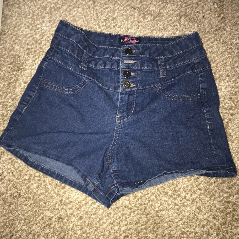 High waisted shorts